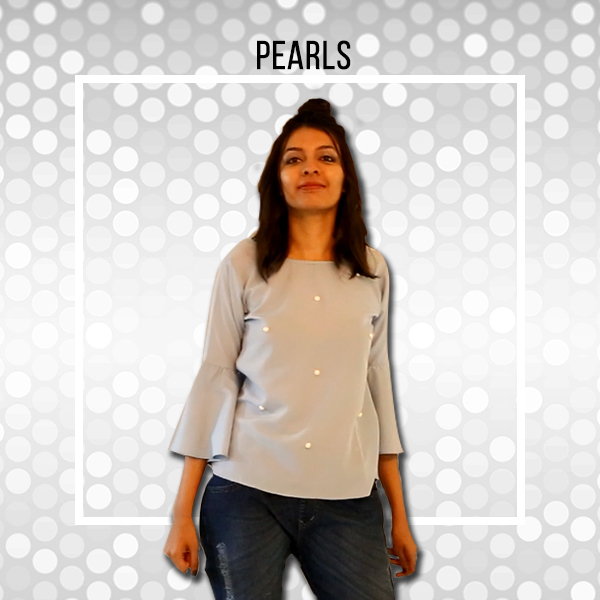 Pearls in dresses | Pearl top | SS'18 Fashion Trend